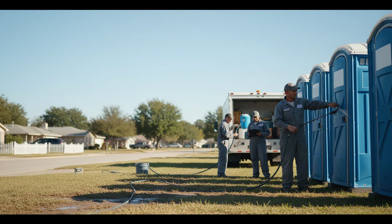 Long-Term Portable Toilet Rental in Hudson, IL near me